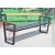 Bancheta Metalica Stradala THAVIS.B - Mobilier Parc