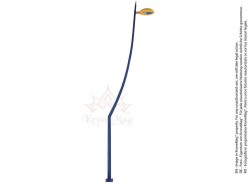 Stalp Iluminat Exterior Stradal din Aluminiu SAL DS-81