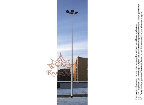 Stalp Iluminat Exterior Stradal din Aluminiu MAL 12,5