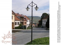 Stalp Iluminat Exterior Stradal din Aluminiu SAL-M2