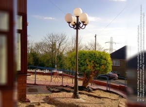 Stalp de Iluminat Metalic pentru Parcuri VILLA-41