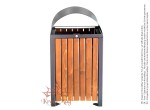 Cos Gunoi Exterior Stradal cu Capac URBAN 9C