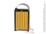 Cos Gunoi Exterior Stradal cu Capac URBAN 9C
