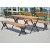 Set Mobilier Masa si 2 Banchete S.MALOTT-OR - Mobilier Parc