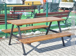 Set Masa cu Banci BRATISLAVA - OR - Mobilier Parc