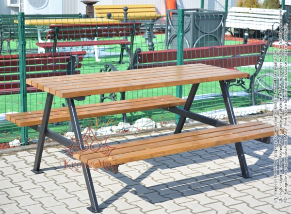 Set de Gradina cu Masa si Banci BRATISLAVA - OR