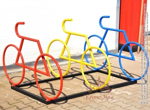 Suport Biciclete Metalic Stradal Tricolor BICYCLE-13