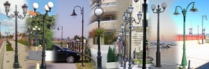 Stâlpi Iluminat Parc