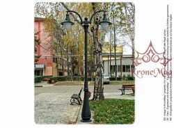 Stalp Iluminat Decorativ pentru Parcuri din Fonta P-K2