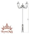 Stalp Iluminat Parc Metalic cu Ornamente din Fonta VILLA-C2