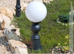 Stalpisor Iluminat Gradina, Curte Fonta SI 925 GLOB300