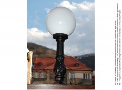 Stalpisor Iluminat Gradina, Curte Fonta SI 950 GLOB300A